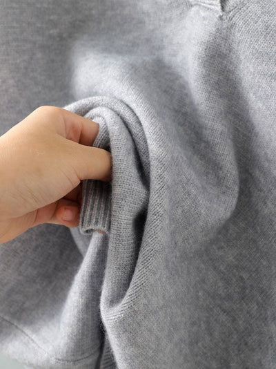 Suéter Oversize de Cuello Polo Grueso para Otoño Invierno - Image 15