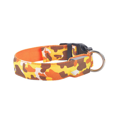 Collar Luminoso Camuflaje para Perros - Seguridad Nocturna - Image 9