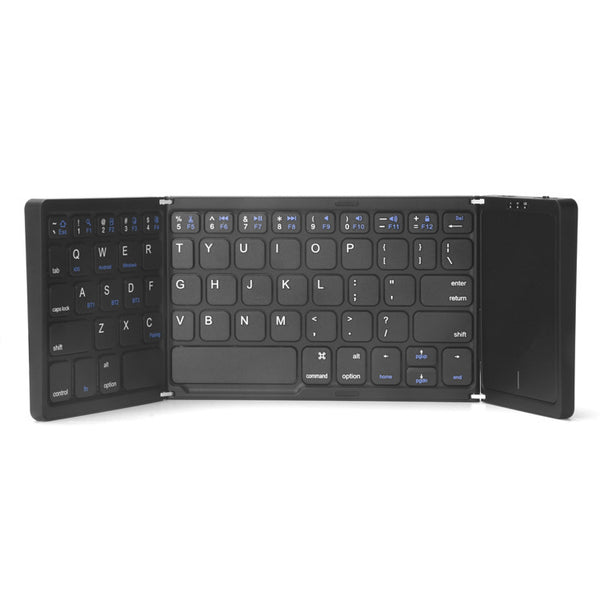 Teclado Inalámbrico Plegable con Touchpad para Móvil, Tablet y Laptop - Image 4