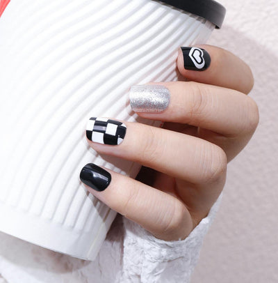 Uñas Postizas Diseño Tulipán Pintadas a Mano - Image 27
