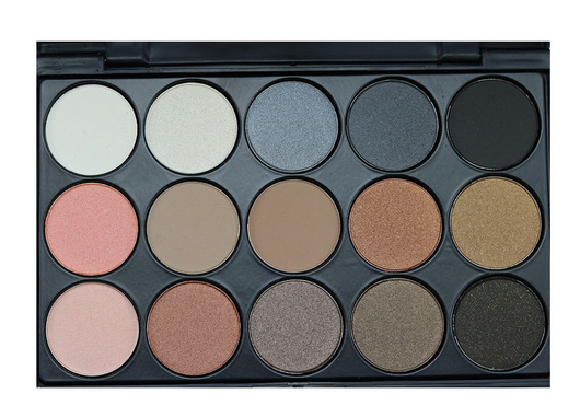 Paleta de Sombras 15 Colores Tierra - Maquillaje Ahumado Profesional - Image 3