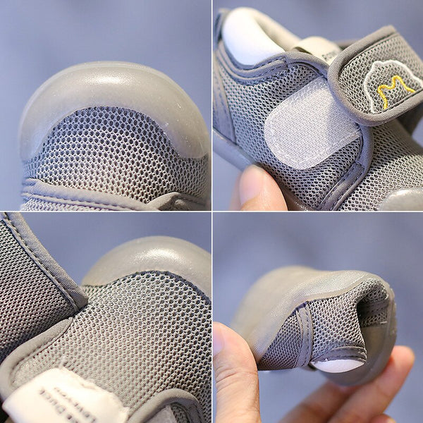 Zapatos Infantiles con Malla Transpirable y Suela Suave