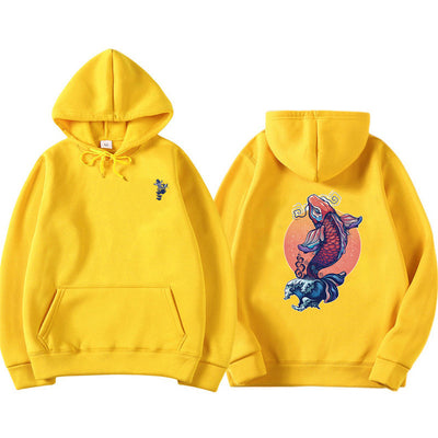 Sudadera con Estampado de Carpa - Image 8