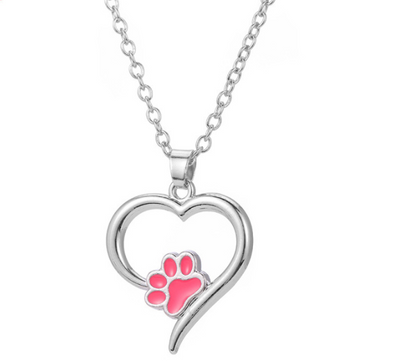 Collar Colgante Calado Amor y Huellita - Image 6