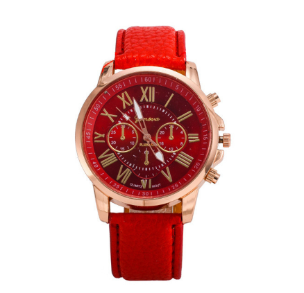Reloj Geneva Retro de Tres Esferas - Unisex Cuarzo Tendencia - Image 13