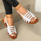 Sandalias Romanas Tejidas de Lino - Comodidad Casual para Todos los Días
