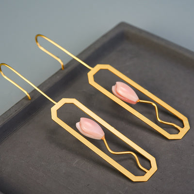 Aretes Reina Lirio Elegante - Image 5