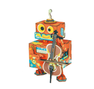 Caja de Música 3D Gatita Ballet - Puzzle de Madera Armable con Movimiento - Image 33