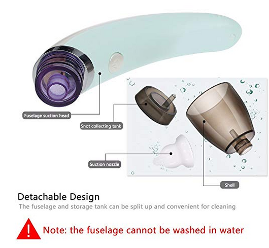 Aspirador Nasal Eléctrico Anti-reflujo para Niños - Image 2