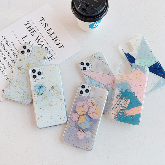 Funda para celular con diseño geométrico y colores vibrantes - Image 2