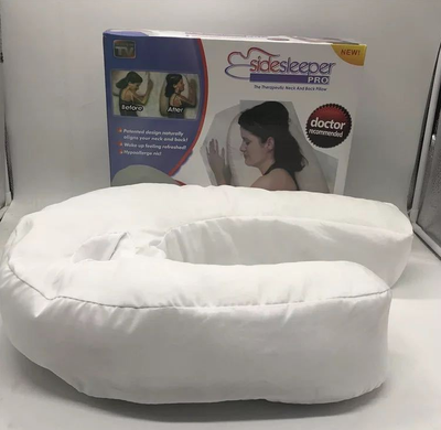 Almohada Ergonómica para Dormir de Lado - Soporte Cervical y Espinal - Image 5
