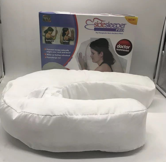 Almohada Ergonómica para Dormir de Lado - Soporte Cervical y Espinal - Image 5