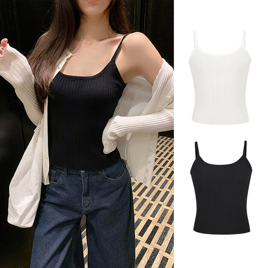 Cardigan Tejido Abotonado para Mujer con Chaleco Integrado - Image 22