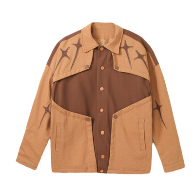 Chaqueta Suelta Maychao con Costura Artesanal - Image 10
