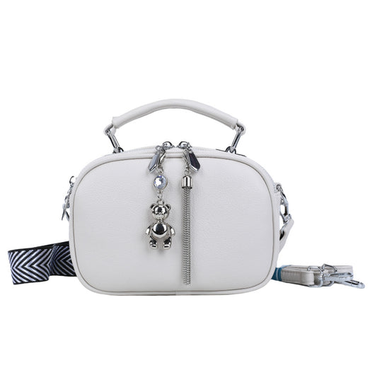 Bolso Cuadrado Pequeño con Costura Decorativa para Mujer - Image 8
