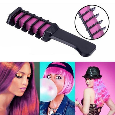 Tiza de Color Temporal para Cabello con Aplicador - Set Desechable - Image 6
