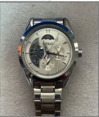 Reloj Automático Tourbillon para Hombre con Fase Lunar y Acero Inoxidable - Image 8