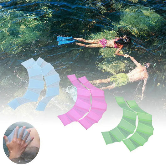 Aletas de Mano Tipo Rana - Guantes Palmeados para Natación Unisex - Image 12