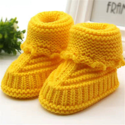 Botitas de Lana Tejidas a Mano para Bebés - Niños y Niñas - Image 8