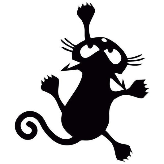 Adhesivo para Auto Gato Silueta Personalizado - Image 2