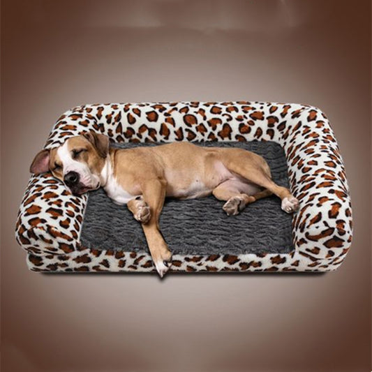 Cama Ortopédica para Mascotas con Funda Removible y Lavable