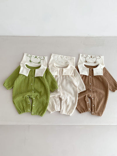 Pijama Enterizo Bebé Osito Adorable con Cierre Twist - Image 34