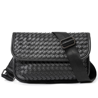 Bolso de Hombro Cuadros Piel Auténtica Estilo Urbano - Image 27