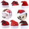 Gorro Navideño Multicolor a Rayas para Mascotas