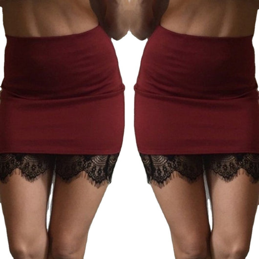 Falda Elegante de Encaje con Cierre Rápido - Image 6
