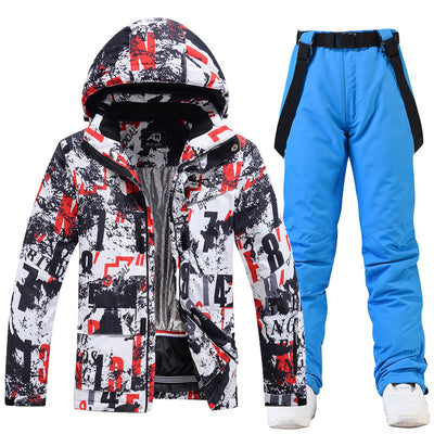 Traje de Esquí para Hombre - Abrigo Impermeable y Cortavientos para Invierno - Image 6