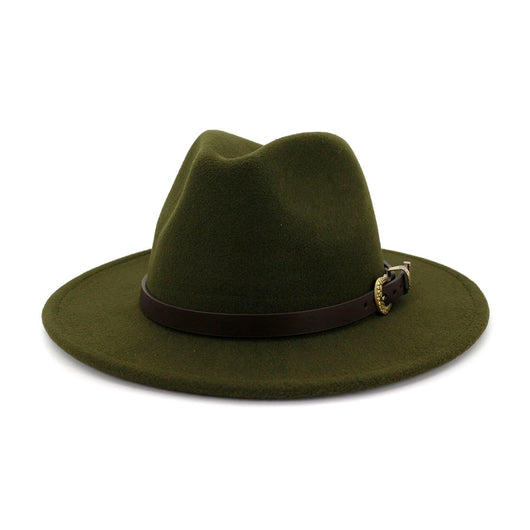 Sombrero Clásico de Lana Británica para Mujer con Ala Ancha - Image 15