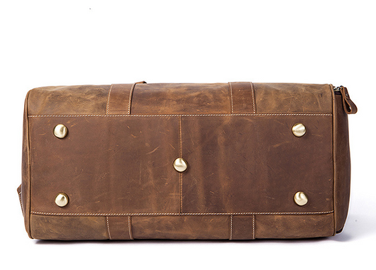 Bolsa de Viaje Vintage en Cuero Crazy Horse para Hombre - Image 11
