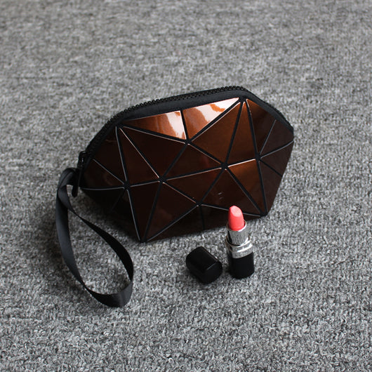 Neceser Cosmético Semicircular con Diseño Artístico - Image 11
