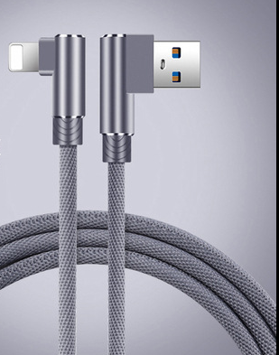 Cable de Carga Rápida Doble Codo para Móviles y Gaming - Image 8