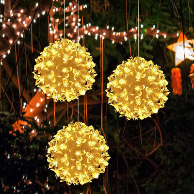 Lámpara Festón Ornamental LED de Gran Esfera para Exterior - Image 10