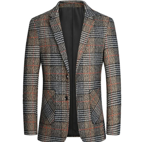 Traje Casual Coreano para Hombre - Blazer Slim Fit Primavera Otoño