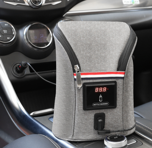 Calentador Portátil de Biberones USB para Auto - Leche Materna a Temperatura Perfecta