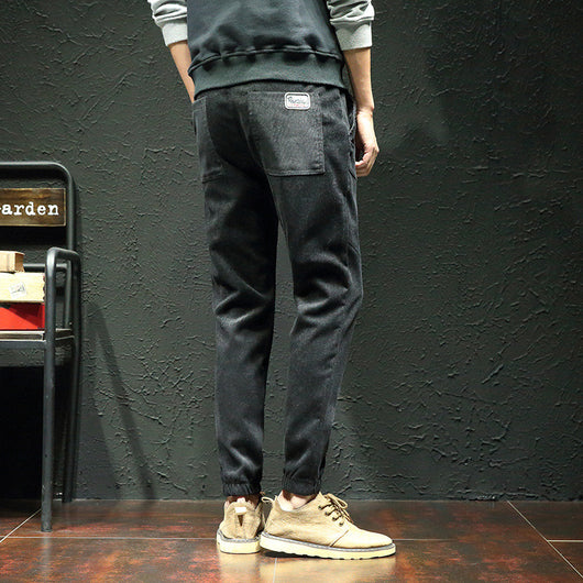 Pantalones Harem Cómodos Talla Grande para Hombre - Estilo Casual Moderno - Image 7