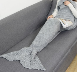 Manta Cola de Sirena para Dormir - Cozy Knit - Image 8