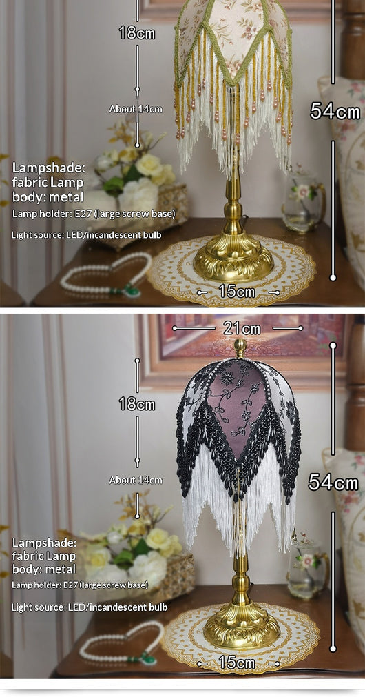 Lámpara de Mesa Estilo Francés Vintage - Image 23