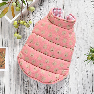Abrigo Térmico Reversible para Perros - Chaleco de Algodón Doble Cara - Image 8