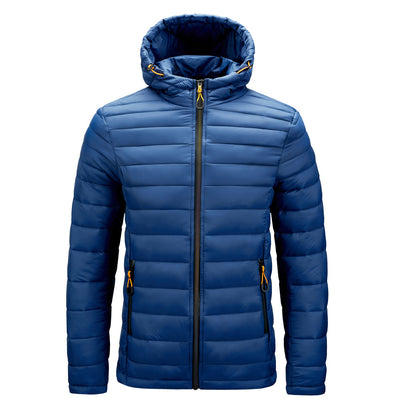 Abrigo Ligero con Capucha para Hombre - Image 6