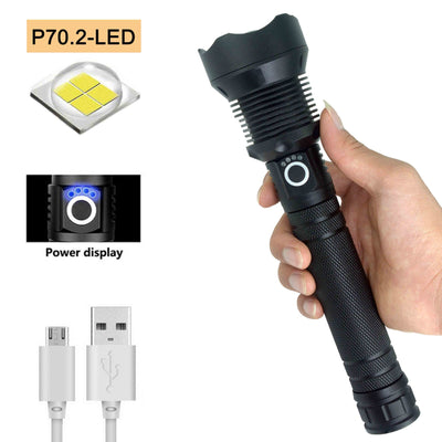 Linterna LED Recargable de Alto Rendimiento para Exteriores - Image 2