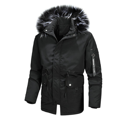 Chaqueta Acolchada Casual con Cierre para Hombre - Image 12