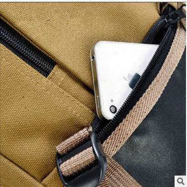 Mochila Escolar Coreana de Lona Retro - Diseño Casual para Hombre - Image 3