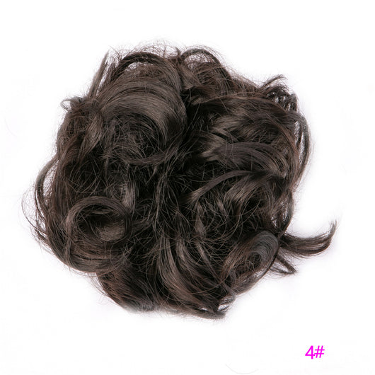 Moño Fluido Rizador con Cordón Ajustable - Extensión de Cabello Sintético - Image 33