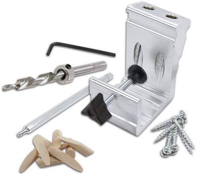 Kit Localizador de Agujeros Oblicuos para Carpintería Profesional