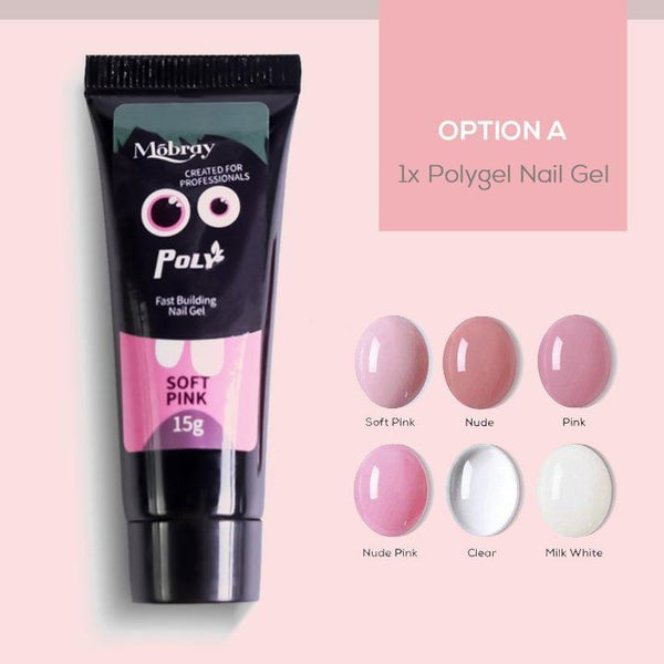 Pegamento para Extensiones de Uñas UV 15ml - Gel Cristal de Secado Rápido