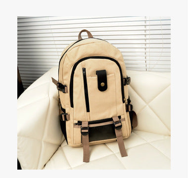 Mochila Escolar Coreana de Lona Retro - Diseño Casual para Hombre - Image 9