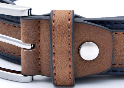 Cinturón de Cuero PU para Hombre con Hebilla de Pasador - Image 12